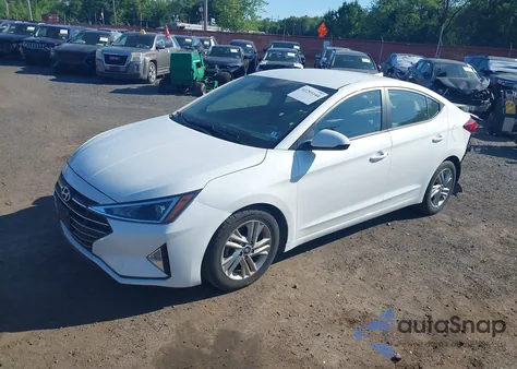 2020 Hyundai Elantra Sel from USA, damaged, VIN 5NPD84LFXLH503575